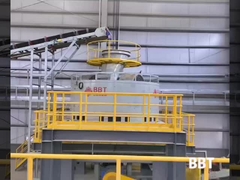 Młyn do mokrych patelni z cegły glinianej