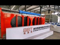 maszyna do produkcji cegieł glinianych, przednia krata, wytłaczarka, mieszalnik