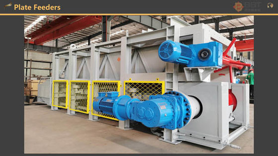 120 ton/h Podajnik skrzynek z płytami łańcuchowymi Fabryczna maszyna do podawania skrzynek do produkcji cegieł glinianych