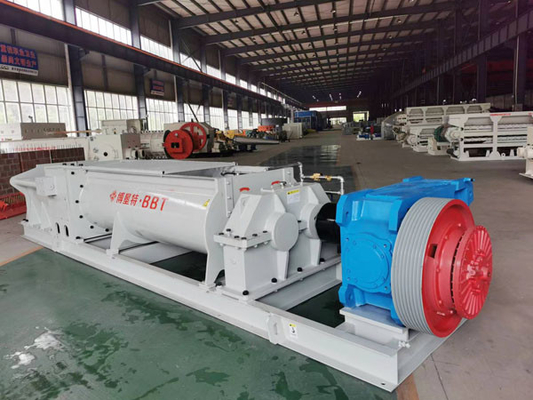 Mieszalnik dwuwałowy łopatkowy 50-65 m3/h z mocą 90 lub 110 kW i zasilaniem 380V 50Hz do mieszania przemysłowego