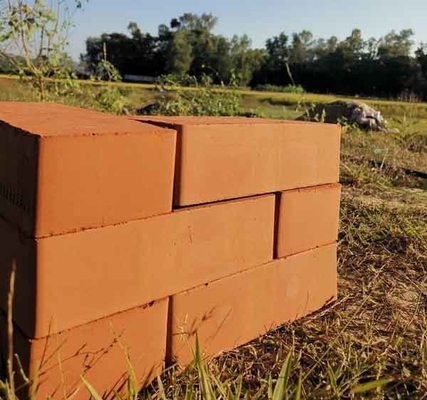 Linia produkcyjna maszyny do produkcji cegieł z gliny błotnej 2,5 ~ 2,8 MPa Ciśnienie wytłaczania