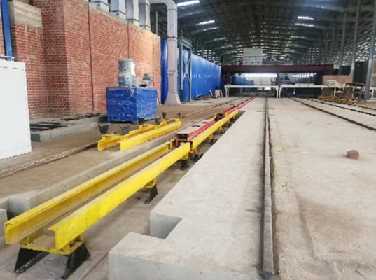 Zautomatyzowana linia do produkcji cegieł z gliny Maszyna do obsługi wózków piecowych Hydrauliczny stepper