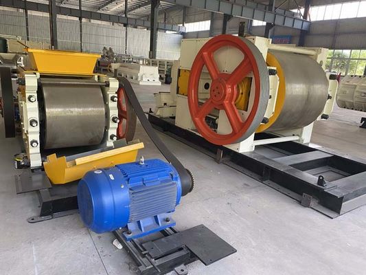 Maszyna do kruszenia rolków z gliny do produkcji cegieł