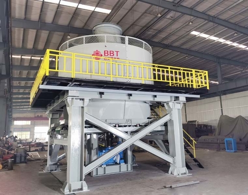 Linia do produkcji cegieł Wet Pan Mill 65200 kg Waga Dostosowana