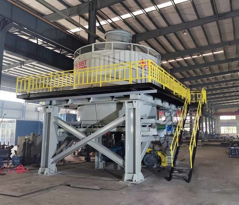 Linia do produkcji cegieł Wet Pan Mill 65200 kg Waga Dostosowana