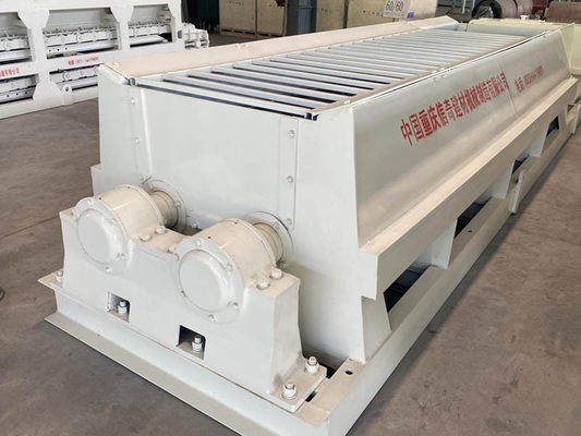 Mieszalnik łopatkowy z podwójnym wałem 75KW 60 - 110T / H Dwuślimakowy mieszalnik do kruszenia