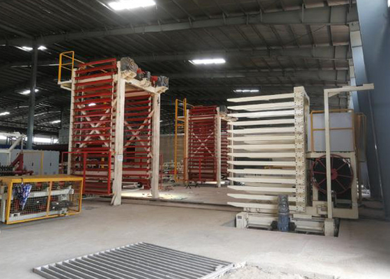 Auto Clay Brick Dryer Machine 100000 szt. Wyjście do dwukrotnego wypalania