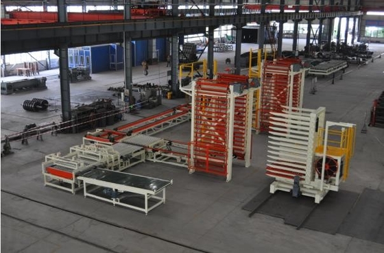 W pełni zautomatyzowany system załadunku i rozładunku BBT do jednowarstwowego systemu suszarni z cegły glinianej