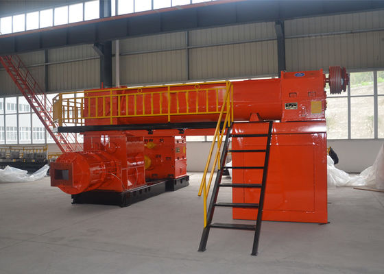 Półautomatyczny zakład wytwarzania bloków Maszyna małego modelu Ekstrudera próżniowa dla gliny błota gleba Fly Ash bloków