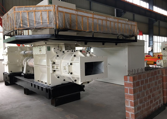 Automatyczna maszyna do produkcji czerwonej cegły z gliny w glebie 4.0Mpa Wytłaczanie próżniowe