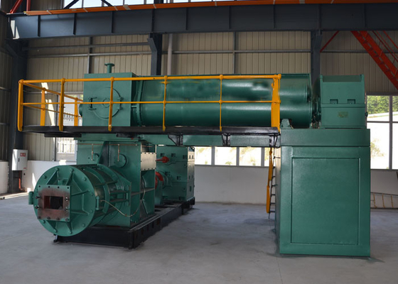 Clay Solid Block Automatyczna maszyna do robienia cegieł Dwustopniowa linia produkcyjna