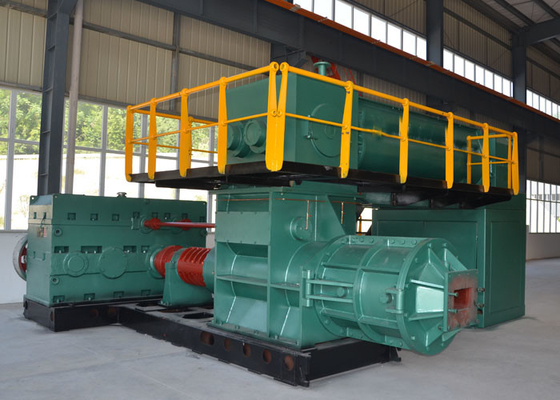Clay Solid Block Automatyczna maszyna do robienia cegieł Dwustopniowa linia produkcyjna