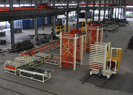 Cegła ceramiczna System załadunku i rozładunku płyt Suszarnia tunelowa do cegieł i piec tunelowy