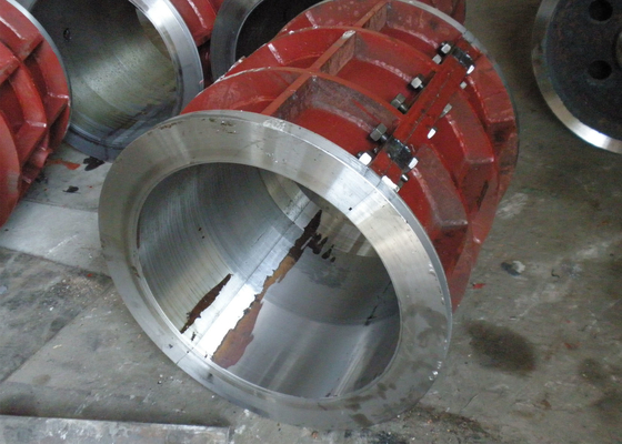 Pionowe części do maszyn do produkcji cegieł Podszewka z cylindra błotnego Dostosowany kolor