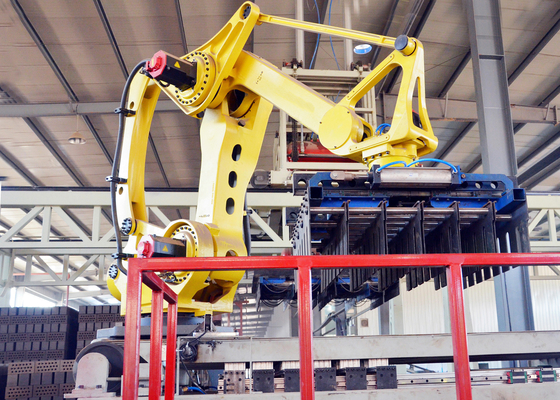 Maszyna do układania robotów 9,5 kVa do pełnego automatycznego wytwarzania cegieł z gliny