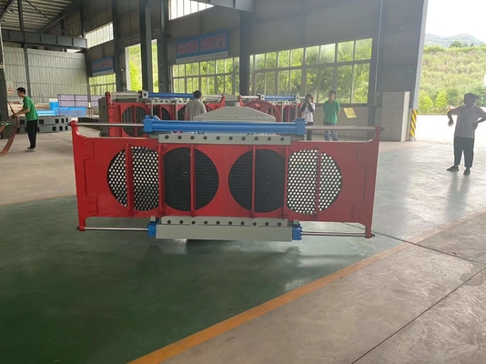 550m Clay Brick Making Double Shaft Mixer Equipment 30rpm