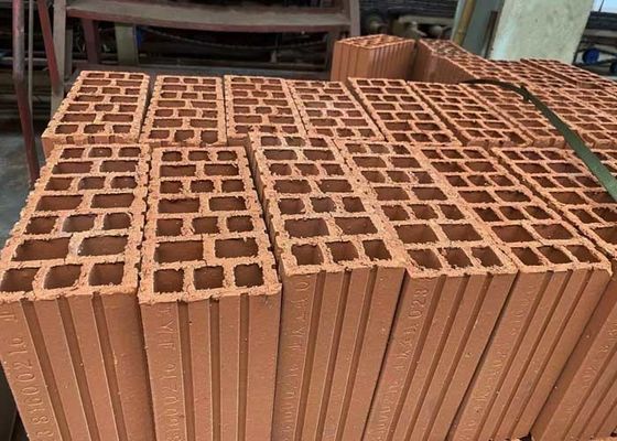 Automatyczna linia produkcyjna pieca tunelowego do tworzenia płyt glinianych z suszarką tunelową i dużą pojemnością 800 ton/dzień