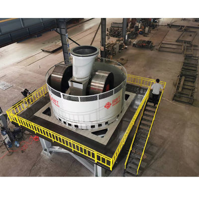 Nowa fabryka budowy cegieł TWPM185 Wet Pan Mill Machinery For Clay Brick Making