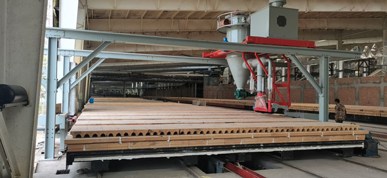 0,12 m / s Linia do produkcji cegieł z gliny Automatyczny odkurzacz do pieca samochodowego
