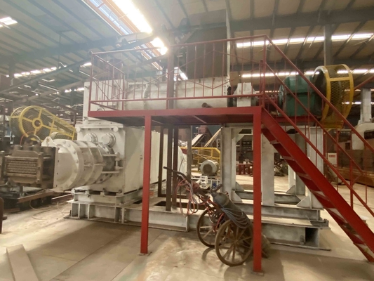 Pustka Automatyczny gliniane płytki cegły maszyny gliny cegły Maker próżni extruder gliny cegły maszyny