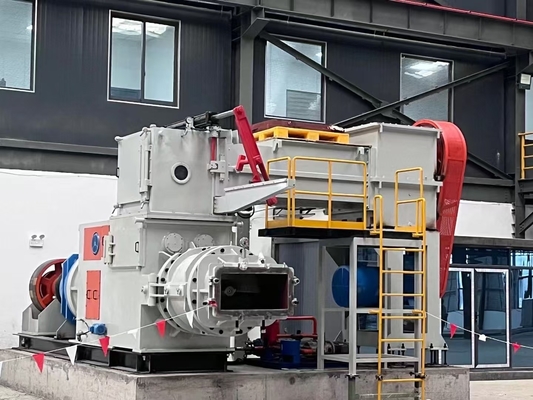 Automatyczna maszyna do wytwarzania cegieł glinianych Ekstrudera próżniowa EV50 Model