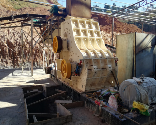 Energooszczędna automatyczna 90-120 t/h kruszyna młotkowa z dwoma wirnikami do wymagań kruszenia