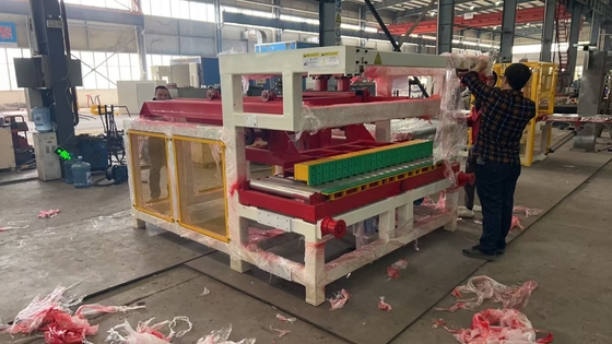 Mocny Adobe Brick Cutter Piece Red Block Automatic Cutting Machine Max. Częstotliwość cięcia 20 razy/min