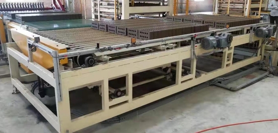 Grupowanie bloków glinianych System podziału stołu dla linii produkcyjnej cegieł glinianych