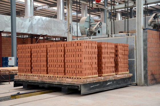 Pełna automatyczna cegielnia tunelowa BBT do cegieł glinianych z opalaniem gazem węglowym i rozmiarem 4,6 m dla wydajnej produkcji cegieł