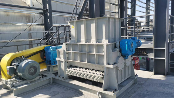 30 do 120 ton/h szare, podwójnie zębowe kruszywa rolkowe surowiec kruszenia do produkcji cegieł glinianych od producenta BBT