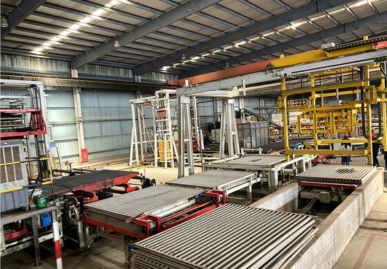 Jednowarstwowa komora suszenia tunelowego dla zautomatyzowanej fabryki cegieł glinianych